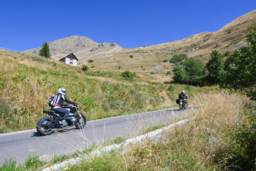 Poster - France Alpes Parc National du Mercantour montagne col de La Bonette