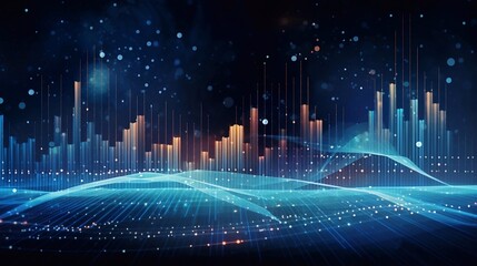 Data science and visual management design concept. Neural network, artificial intelligence, ML, analytics. IoT, internet of things. technology in business in the digital age, enhancing global business