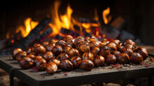 Roast Chestnuts By An Open Fire