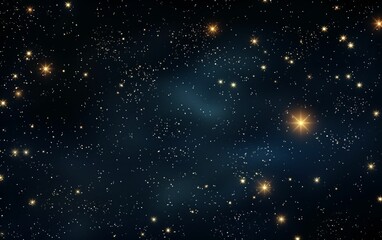 celestial dance of star constellations in the night sky