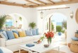 living room mediterranean style interior design