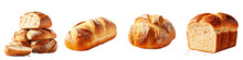 Png Set Closeup Of Fresh Bread On A Transparent Background