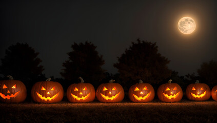 Halloween Stockphotos, Carved Pumpkin, Bats, Haunted House, Moon, October, Autumn