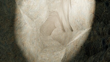 Canvas Print - inside of the cave