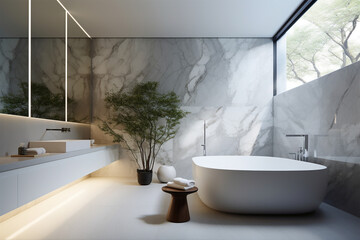 Wall Mural - Modern Bathroom