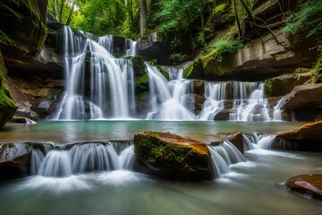  waterfall in the forest