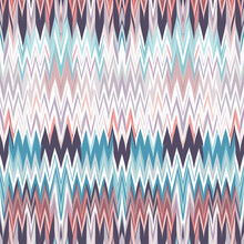 Seamless Background With Zigzag Pattern. Vector Image.