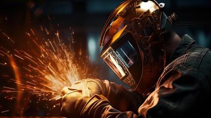 welder at work