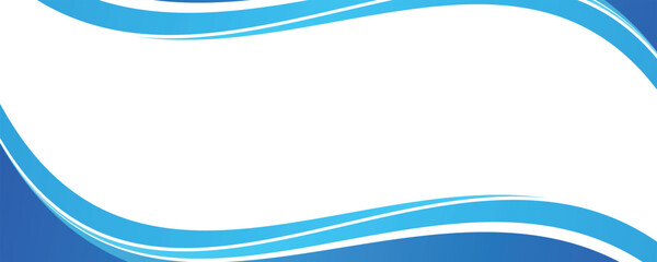 Wall Mural - modern banner background design. banner template with dynamic wave shapes.