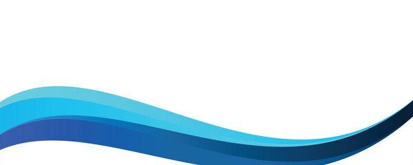 Wall Mural - modern banner background design. banner template with dynamic wave shapes.