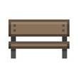 Pixel Illustration of a bench