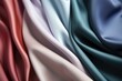 Colorful soft silk fabric