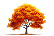 autumn tree illustration (AI Generated)
