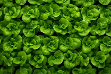 close up of lettuce (AI Generated)