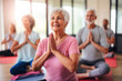 © Andrii  - Positive Aging: Seniors in Yoga Practice