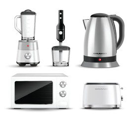 Sticker - Kitchen Appliances Set