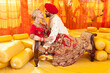 © Designpics - A Bride And Groom In Traditional Indian Dress For Their Wedding Ceremony; Ludhiana, Punjab, India