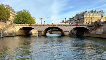 Wall Mural - Beautiful River Seine in Paris - travel photography