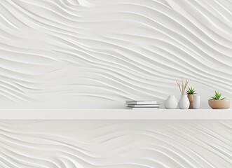 Wall Mural - abstract white and silver are light pattern gray with the gradient is the with floor wall. SEAMLESS PATTERN. SEAMLESS WALLPAPER.