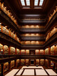Comfy interior librarys cozy design.