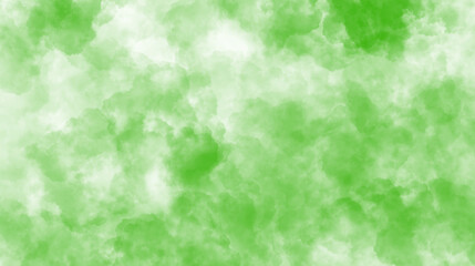 Wall Mural - green clouds. clouds with transparent background of green color. bottomless clouds. clouds png. clou