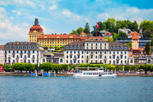 Tourist Cruise Boat, Lucerne Lake