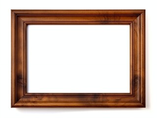 wooden picture frame, generative AI 