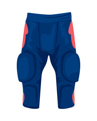 Poster - american football pants icon