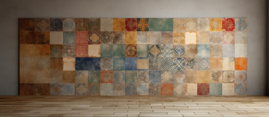 Canvas Print - Design of wall and floor tiles texture