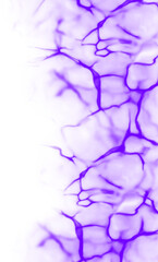 Wall Mural - Lilac water texture. Water texture with transparent background. Backgroundless water print.