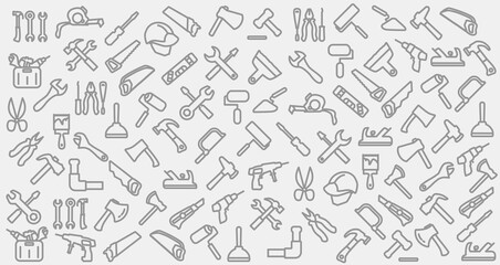 tools icon background. repair tools vector icon background.