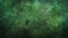 Green Rough Texture Background, Modern Colorful Grunge, Dark Green Paper Texture Background With Space, Old-style Blue Texture, Generative AI