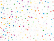 © writerfantast - Fairy Rainbow Triangular Confetti