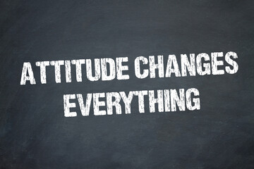 Poster - Attitude Changes Everything	
