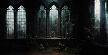  Spooky Halloween Night, Gothic Church Window, Chapel Window Dark Moody Hd Wallpaper