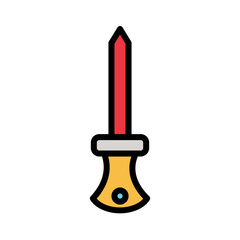 Poster -  Equipment Screw Driver Tool Icon