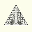 triangle labyrinth