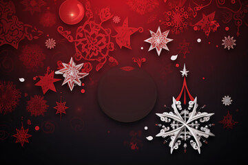 Wall Mural - Christmas and New Year Concept. Christmas and New Year Background. Christmas and New Year Theme. Christmas Gift. New Year Party. Generative Ai.