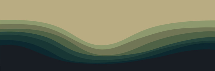 gradient color wave line pattern vector illustration for wallpaper, background, backdrop design, and design template