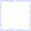 © Kliwon - Luxury Teal Blue Sparkle Glitter Frame Border