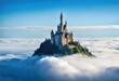 A giant’s castle in the clouds