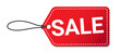 © PKartstudio - sale red tag banner vector design EPS10 design for business shopping online website