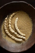 Mesquite pods and mesquite flour