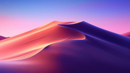 Wall Mural -  Desert Landscape Abstract Background	