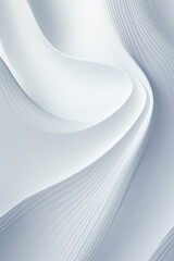Wall Mural - Simple Wavy Abstract Background
