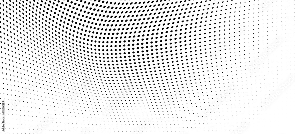 halftone pattern dot background grunge distress linear vector ...
