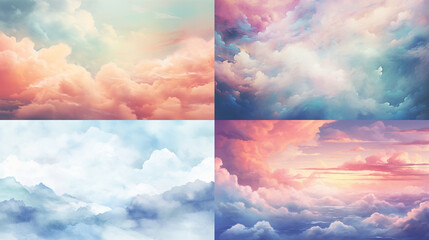 Wall Mural - sky and clouds