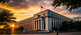 Fototapeta Boho - Front of the United States Federal Reserve Bank