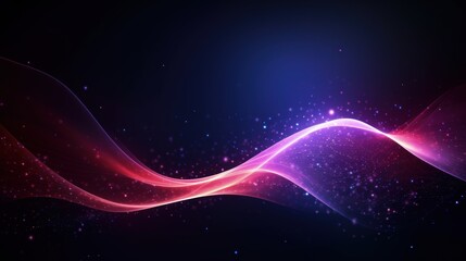 Wall Mural - modern technology particle abstract background wallpaper