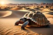 turtle in the desert